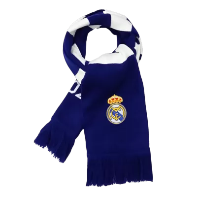 Real Madrid Soccer knitting Scarf Blue&White - Pro Jersey Shop