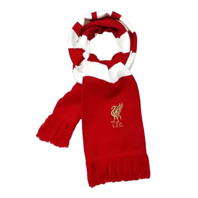 Liverpool Soccer knitting Scarf Red&White - Pro Jersey Shop