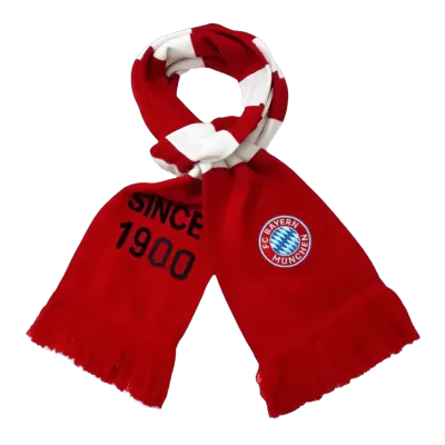 Bayern Munich Soccer knitting Scarf Red&White - Pro Jersey Shop