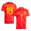 Premium Quality Men's LAMINE YAMAL #19 Spain Home Soccer Jersey Shirt Euro 2024 - Fan Version - Pro Jersey Shop