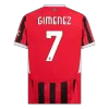 Men's GIMENEZ #7 AC Milan Home Soccer Jersey Shirt 2024/25 - Fan Version - Pro Jersey Shop