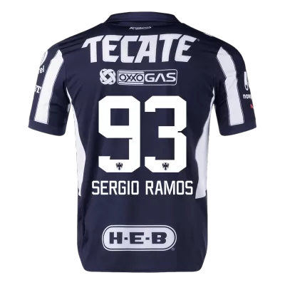 Men's Authentic SERGIO RAMOS #93 Monterrey Home Soccer Jersey Shirt 2024/25 - Player Version - Pro Jersey Shop