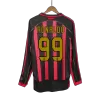 Men's Retro 2006/07 RONALDO #99 AC Milan Home Long Sleeves Soccer Jersey Shirt - Pro Jersey Shop