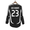 Men's Retro 2006/07 BECKHAM #23 Real Madrid Away Long Sleeves Soccer Jersey Shirt - Pro Jersey Shop