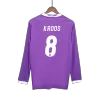 Men's Retro 2016/17 KROOS #8 Real Madrid Away Long Sleeves Soccer Jersey Shirt - Pro Jersey Shop