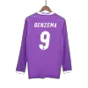 Men's Retro 2016/17 BENZEMA #9 Real Madrid Away Long Sleeves Soccer Jersey Shirt - Pro Jersey Shop