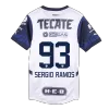 Men's Authentic SERGIO RAMOS #93 Monterrey Away Soccer Jersey Shirt 2024/25 - Player Version - Pro Jersey Shop