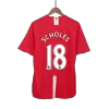 Men's Retro 2007/08 SCHOLES #18 Manchester United Home Soccer Jersey Shirt - Pro Jersey Shop