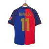 Men's Retro 1999/00 RIVALDO #11 Barcelona Home 100th Anniversary Soccer Jersey Shirt - Pro Jersey Shop