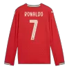 Men's RONALDO #7 Portugal Home Long Sleeves Soccer Jersey Shirt 2025 - Fan Version - Pro Jersey Shop